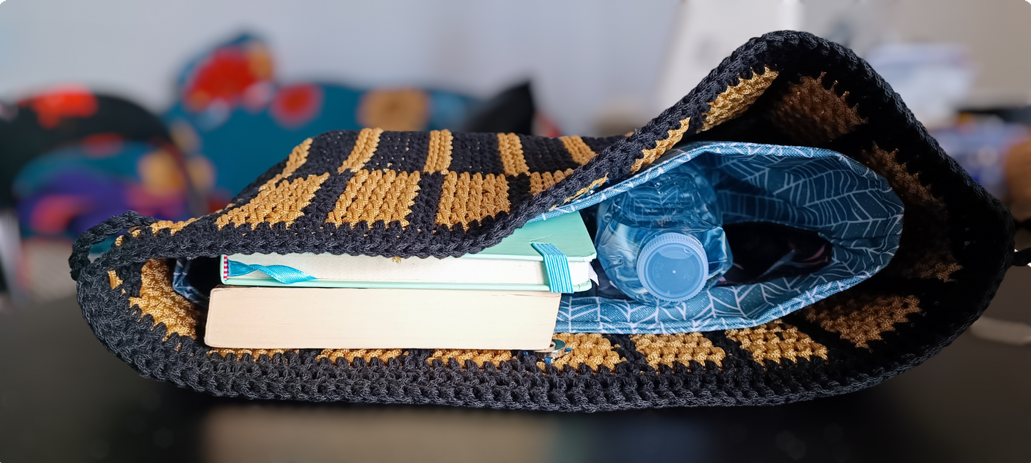 Borsa all'uncinetto