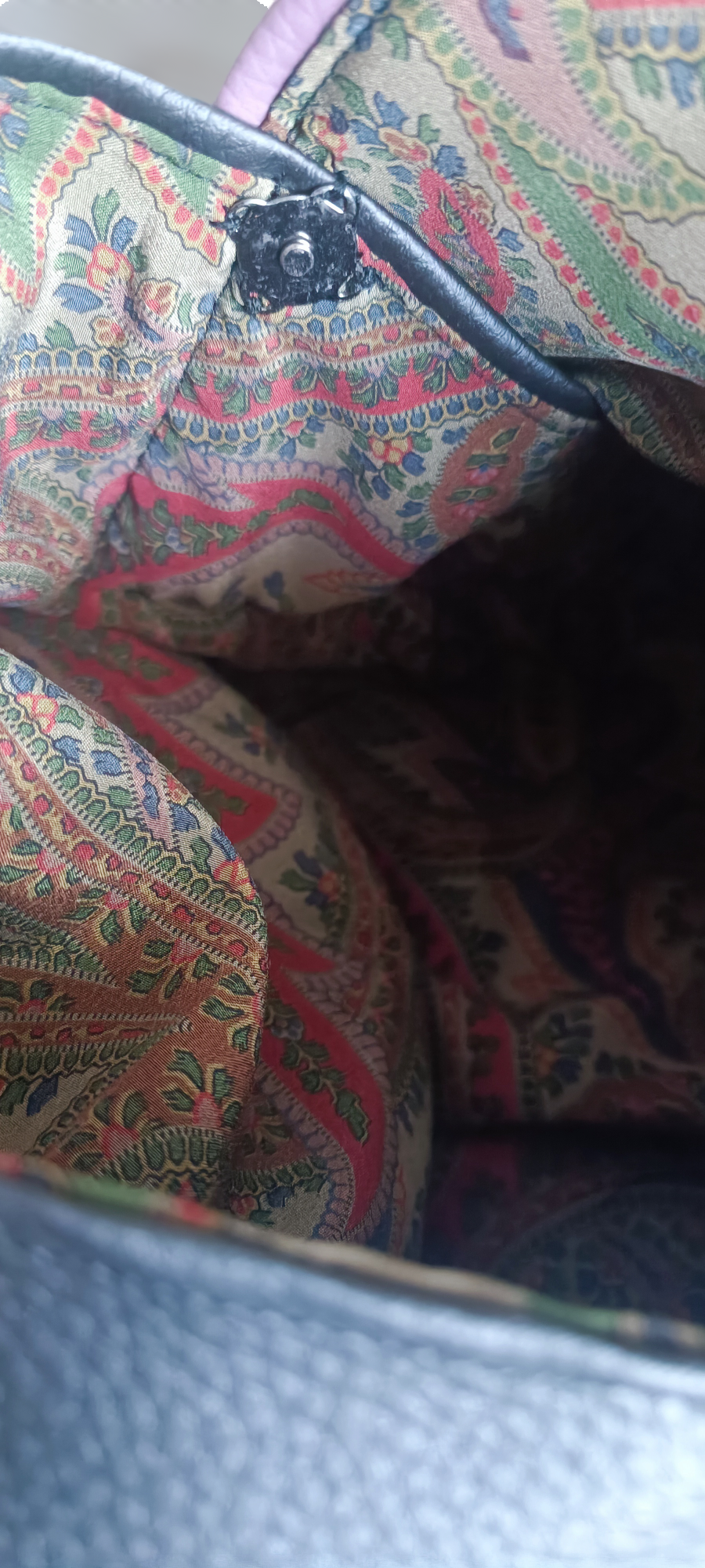 Borsa da spalla in pelle sintetica