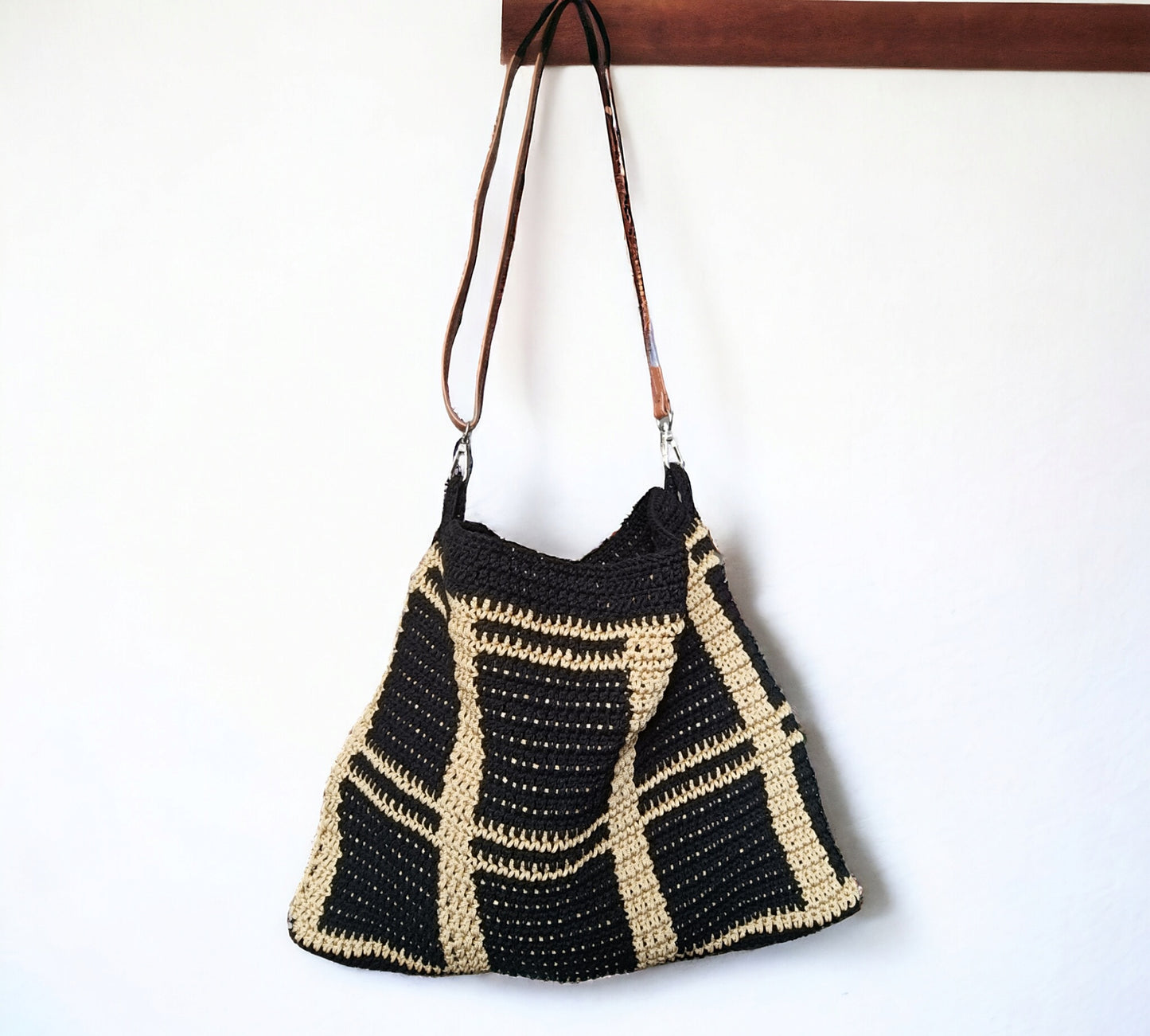 Borsa tote all'uncinetto - Quattroequarantotto