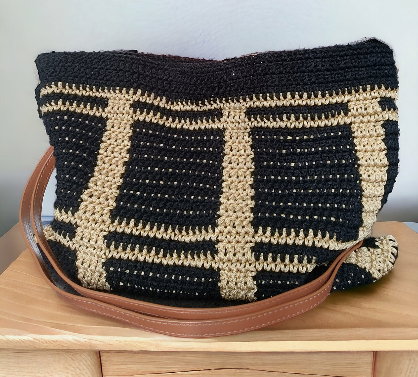Borsa tote all'uncinetto - Quattroequarantotto