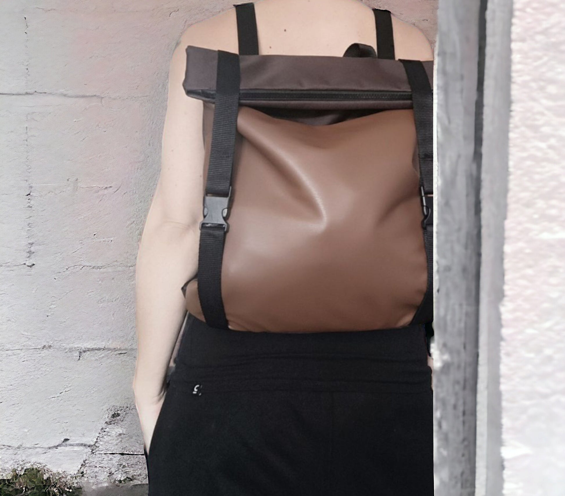 Zaino uomo donna in pelle sintetica - Quattroequarantotto