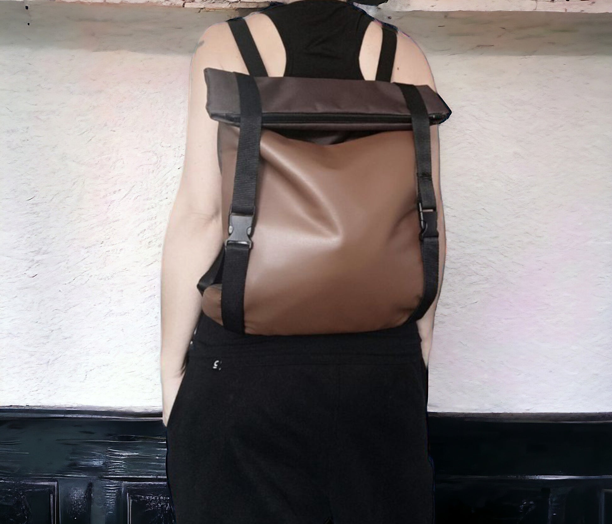 Zaino uomo donna in pelle sintetica - Quattroequarantotto