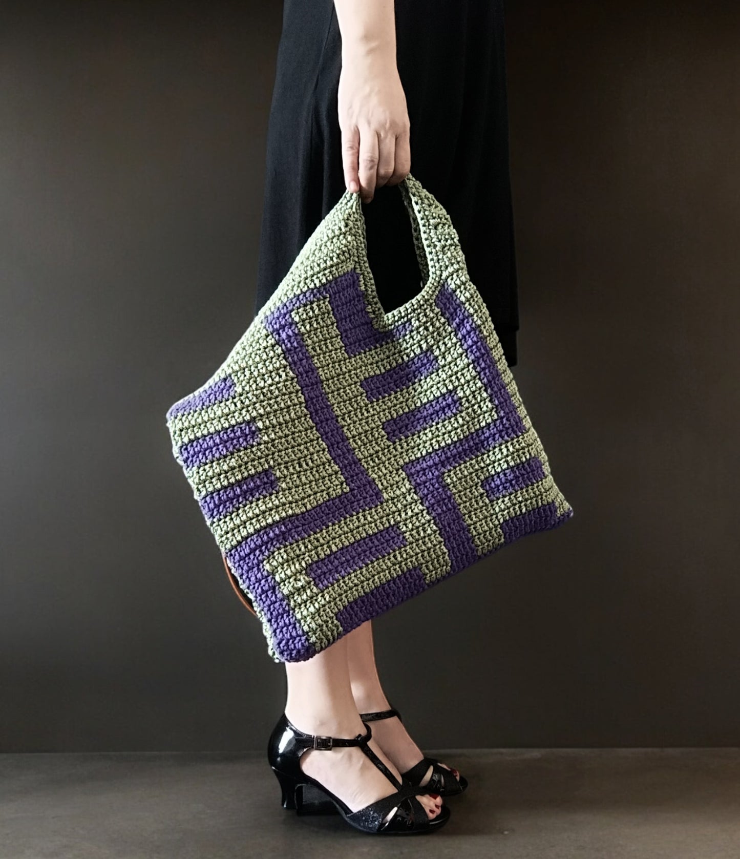 Borsa estiva all'uncinetto