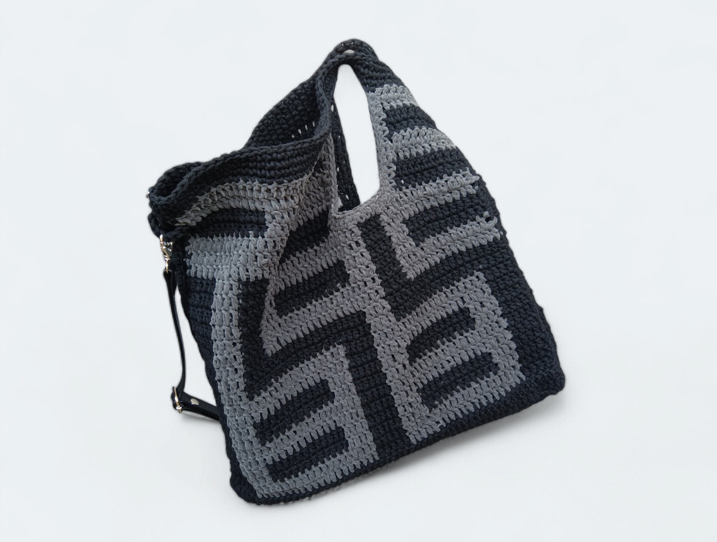 Borsa invernale all'uncinetto