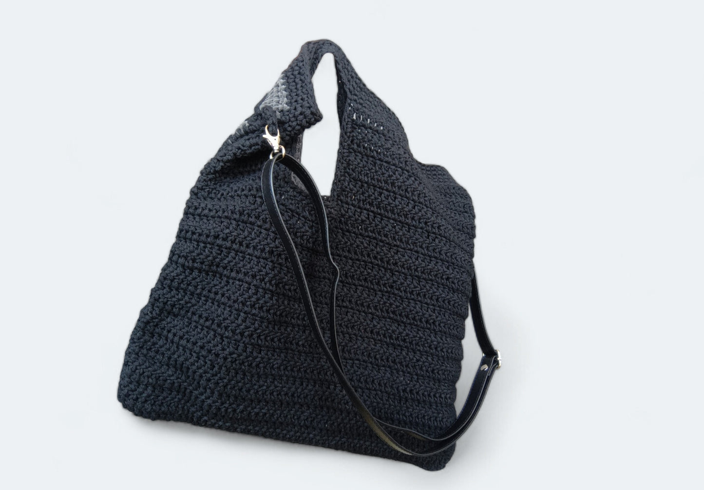 Borsa invernale all'uncinetto