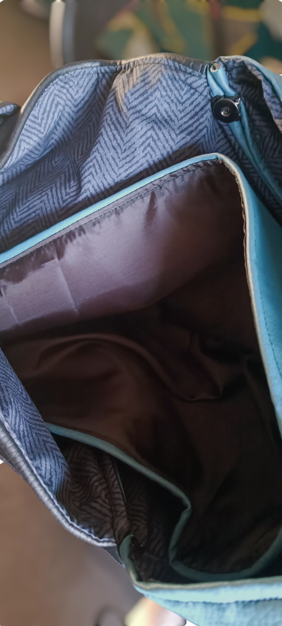 Borsa origami in pelle sintetica