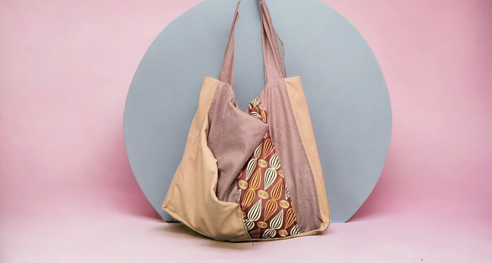 Borsa da spalla morbida, borse grandi da spalla, borse vegane, borse fatte a mano, borse artigianali, borsa tote, borsa boho. - Quattroequarantotto