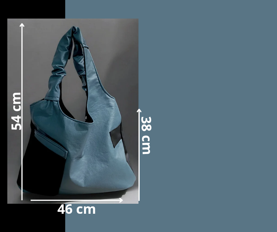 Daily bag in pelle sintetica