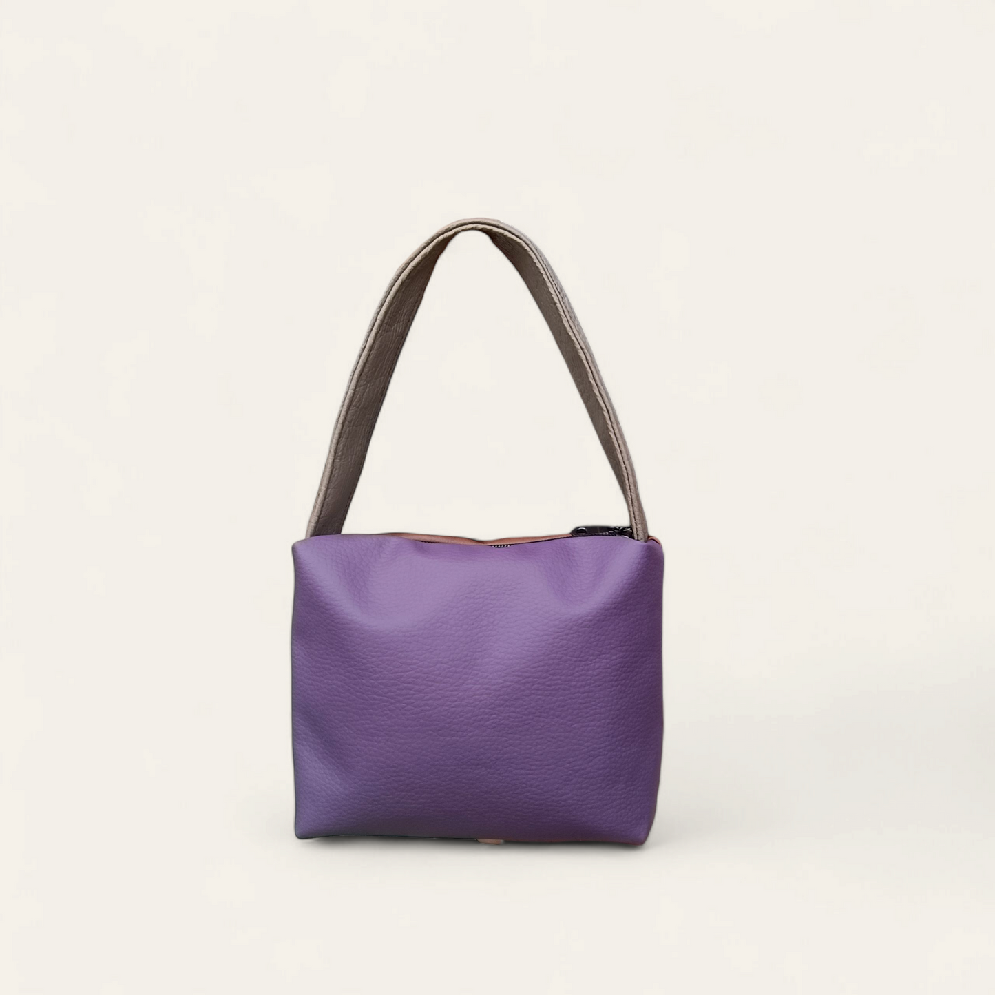 Mini tote bag in pelle sintetica