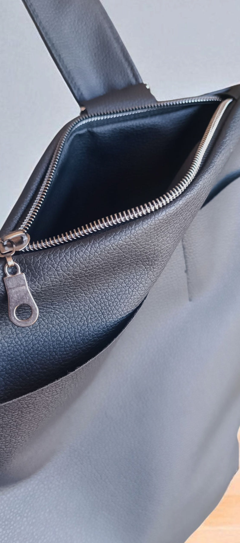 Tote bag convertibile in zainetto