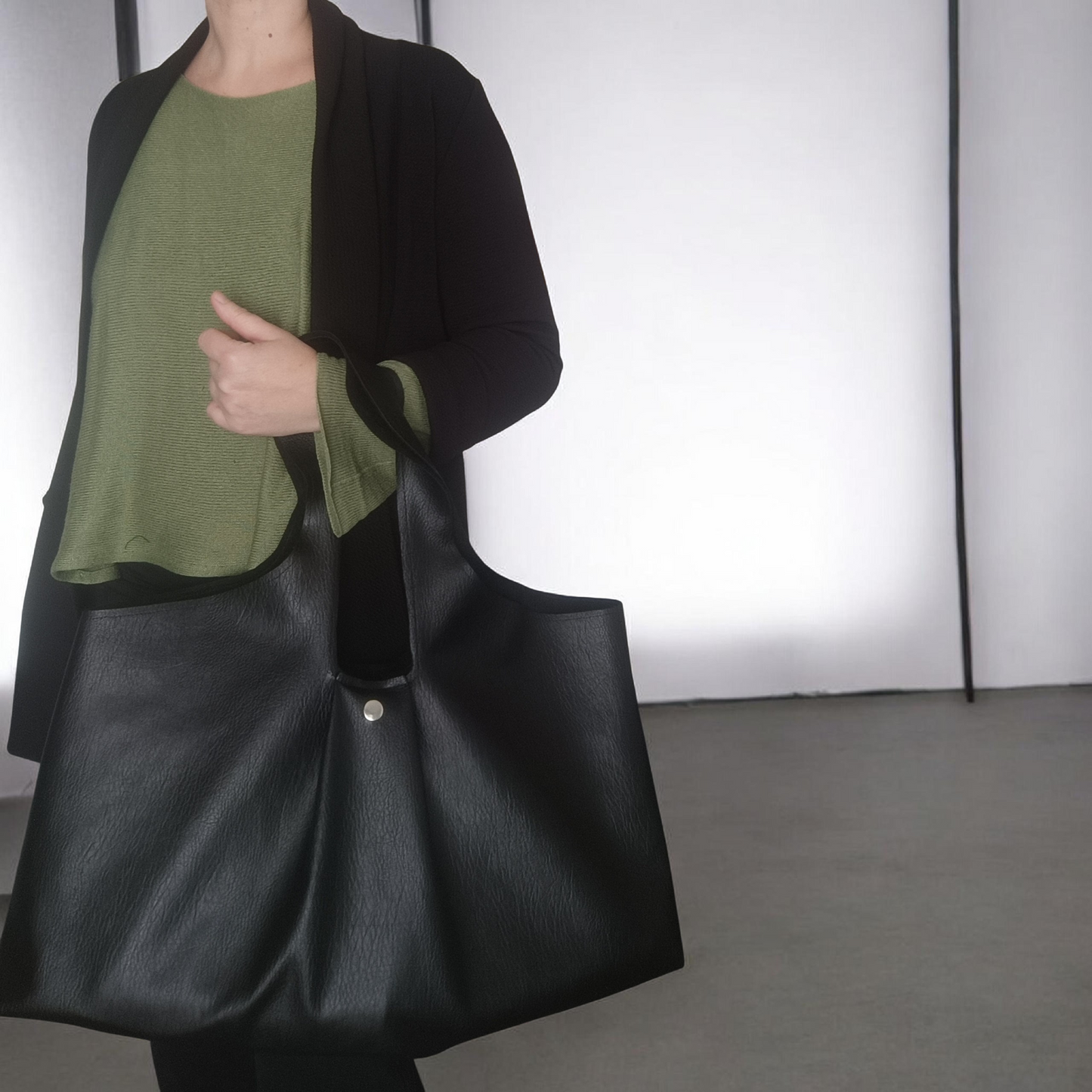 Shopper bag nera