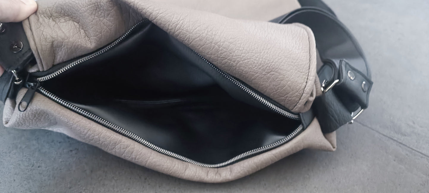 Borsa convertibile in zainetto