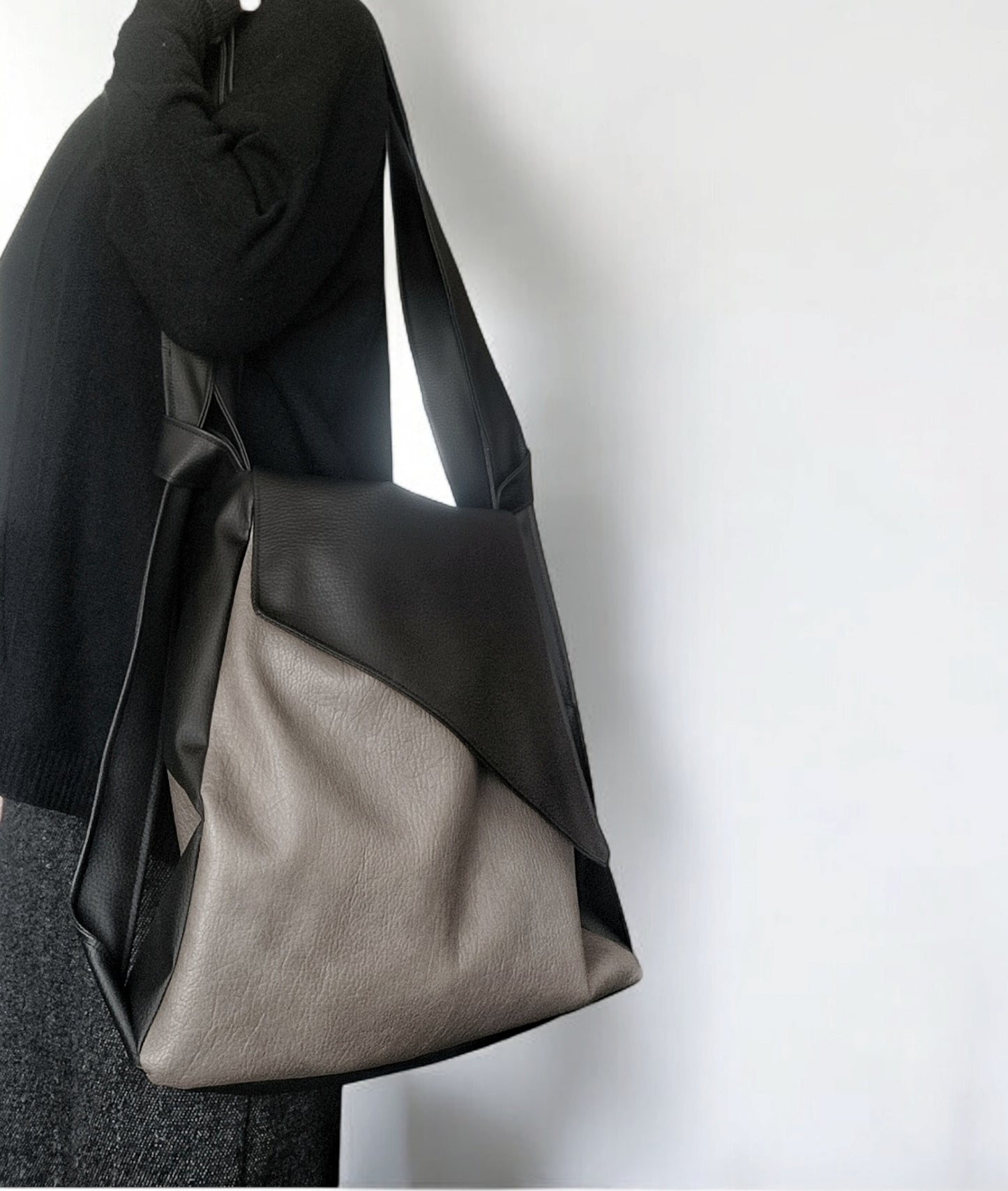 Borsa convertibile in zainetto