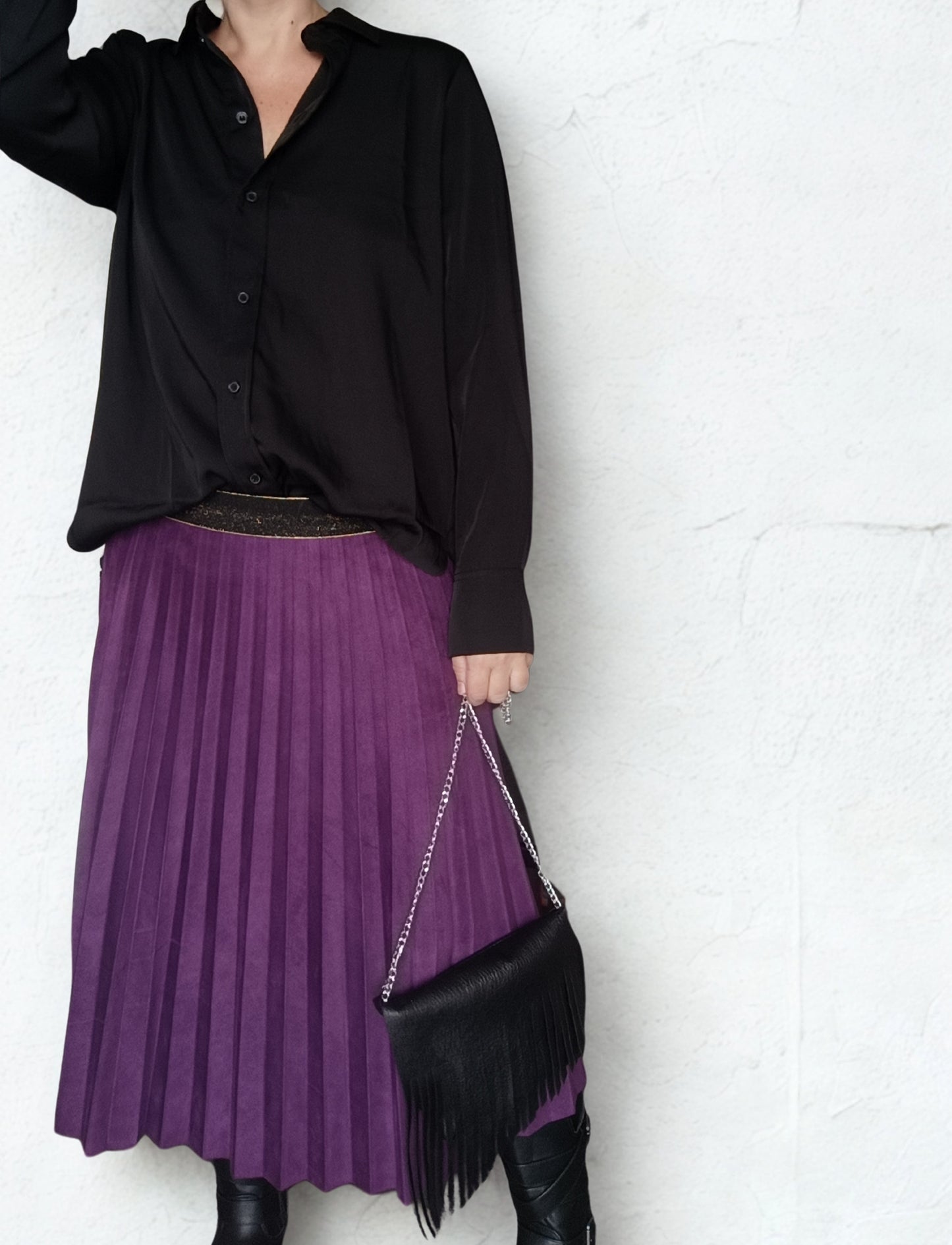 Mini bag elegante nera