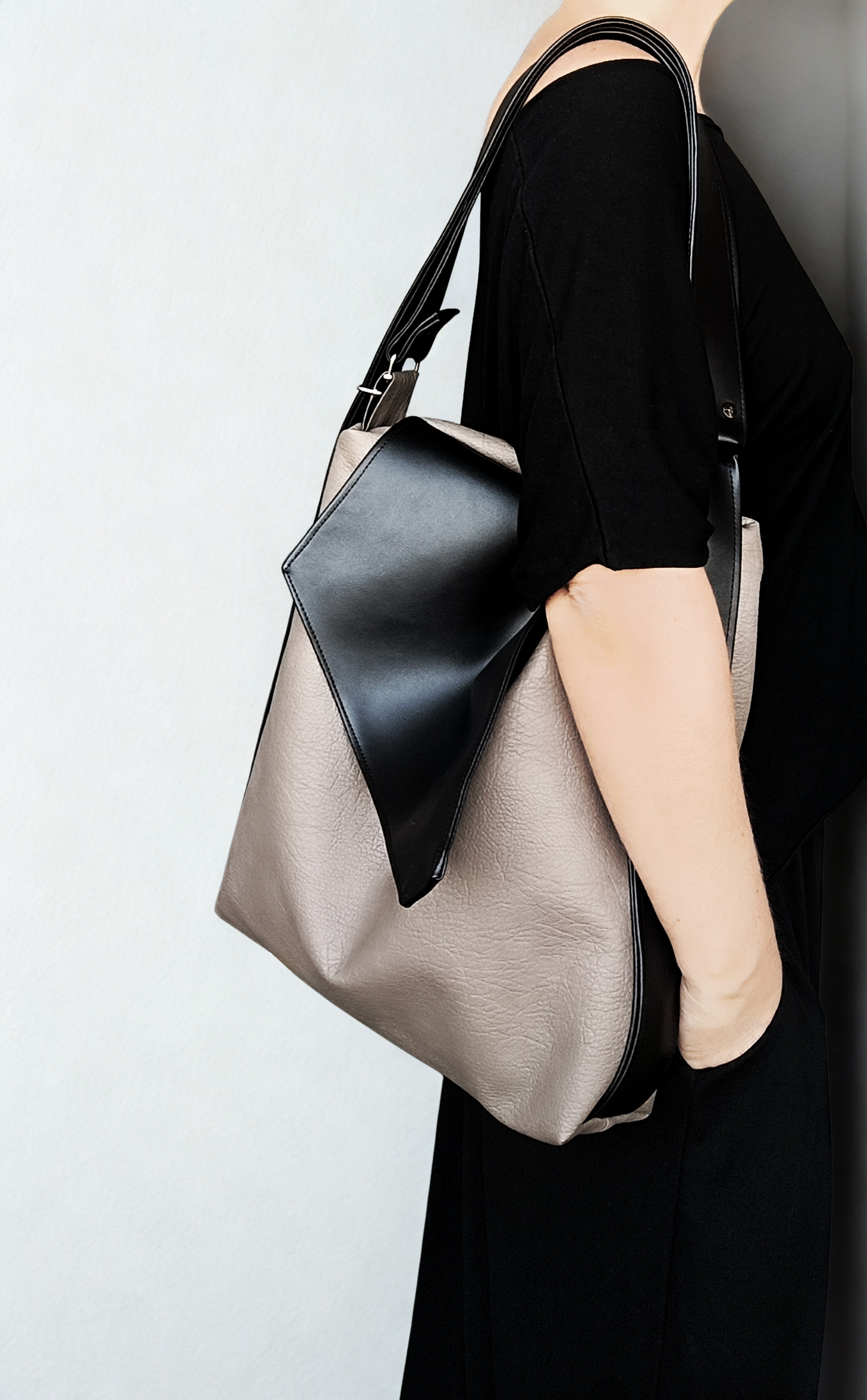 Borsa zaino donna in pelle sintetica