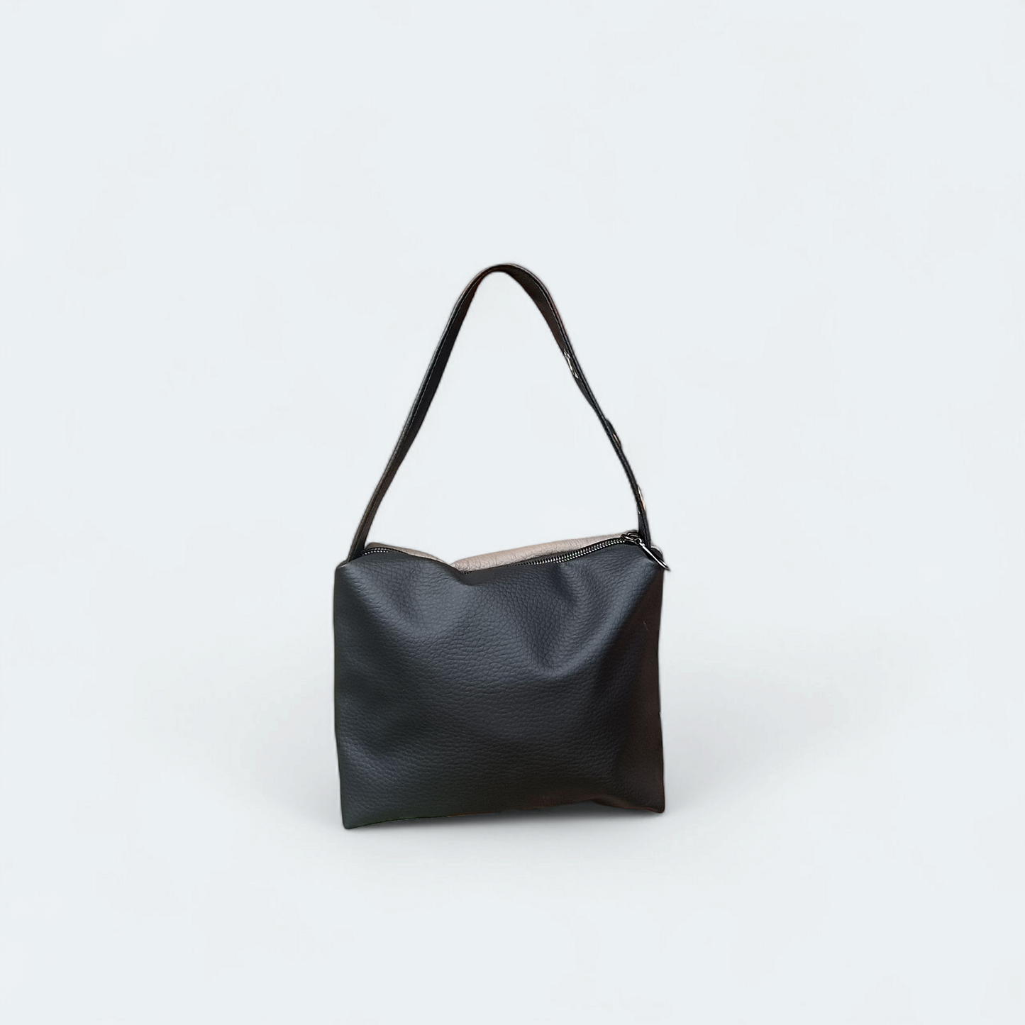 Mini bag in pelle sintetica