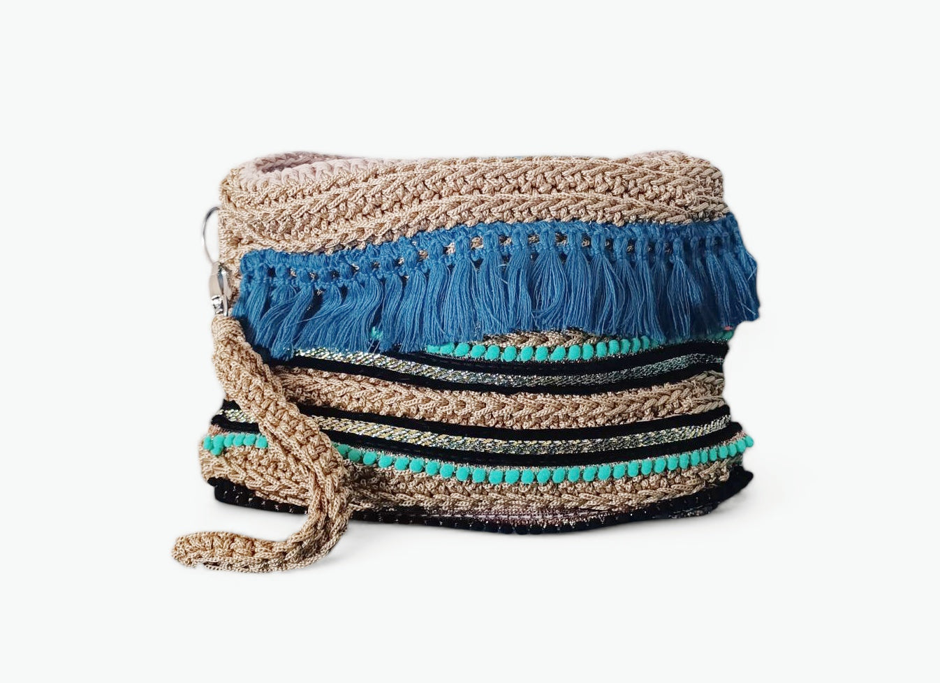 Pochette estiva all'uncinetto