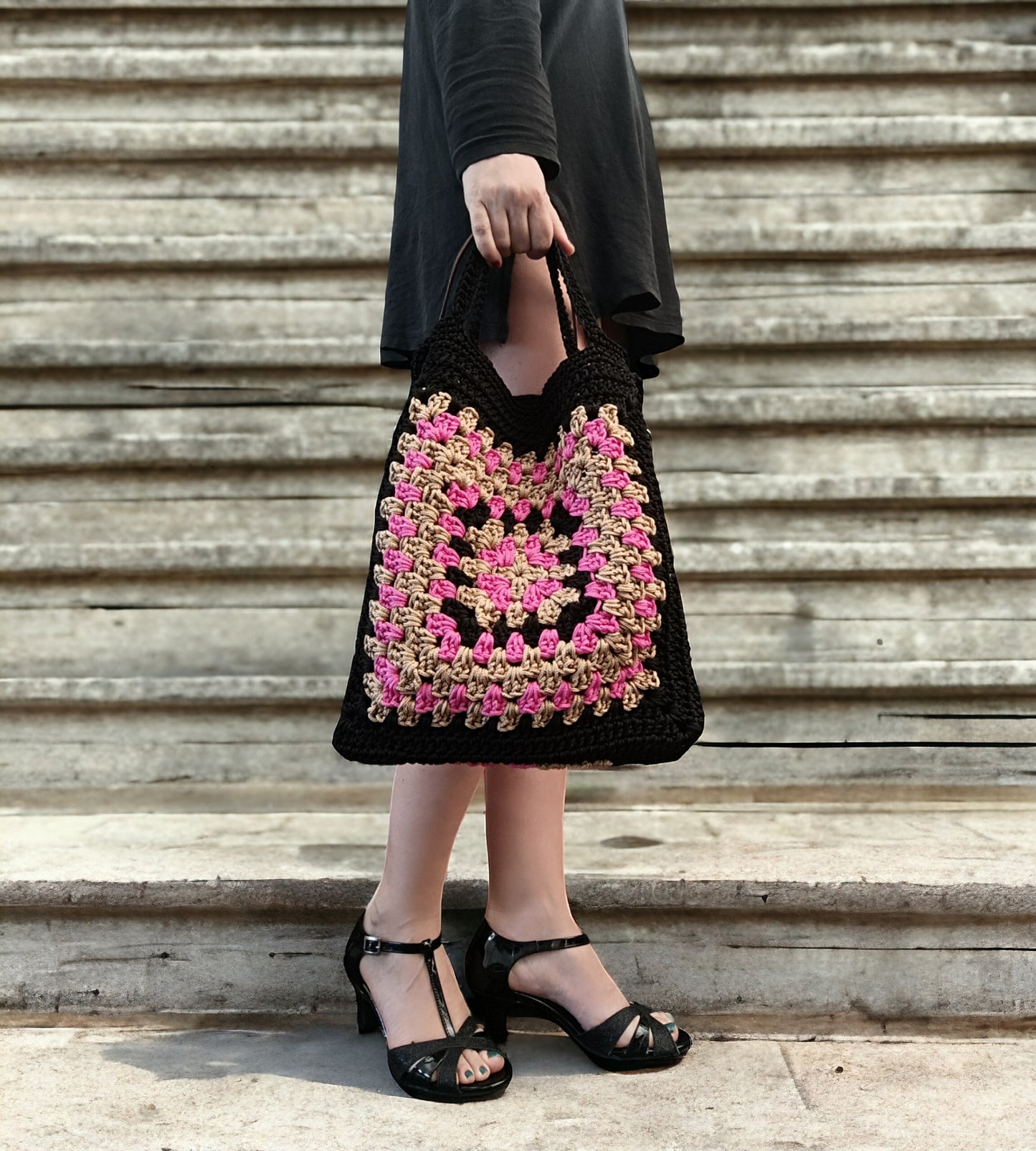 Borsa estiva stile granny