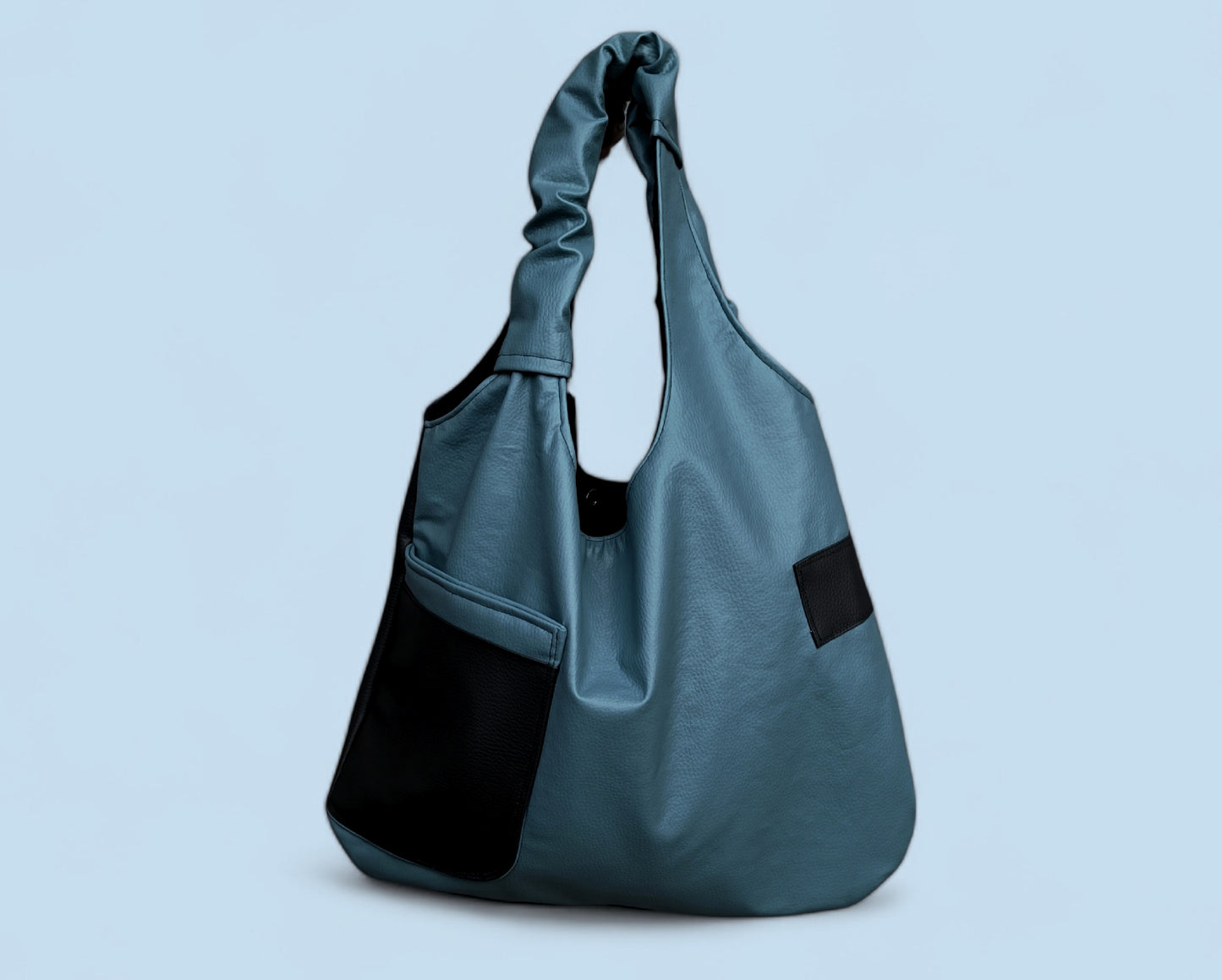 Daily bag in pelle sintetica