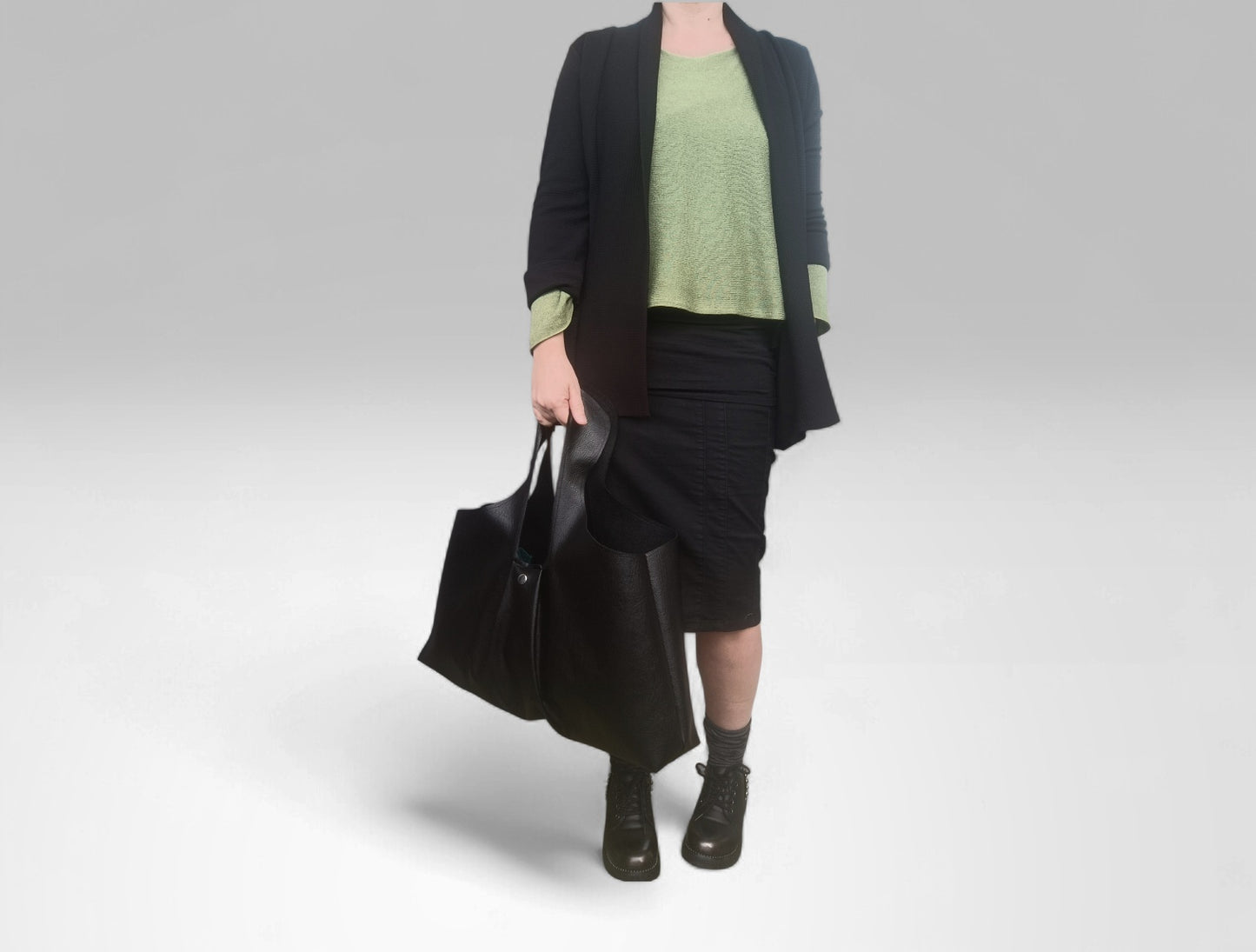 Shopper bag nera