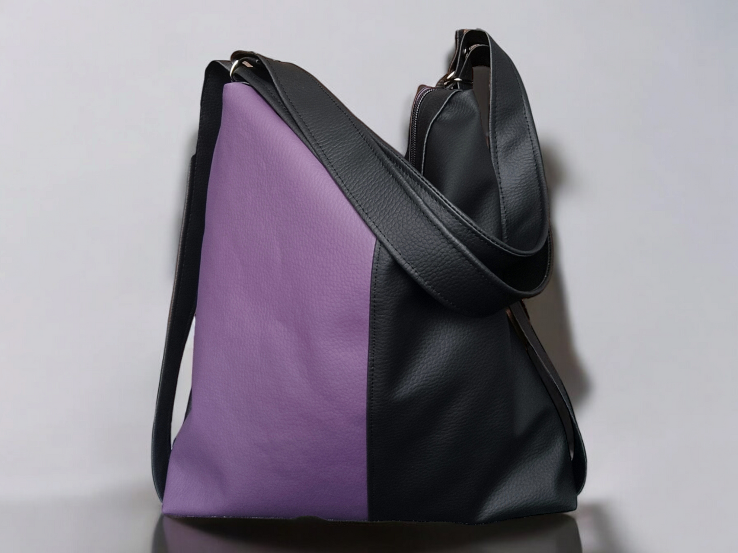 Borsa convertibile in zainetto