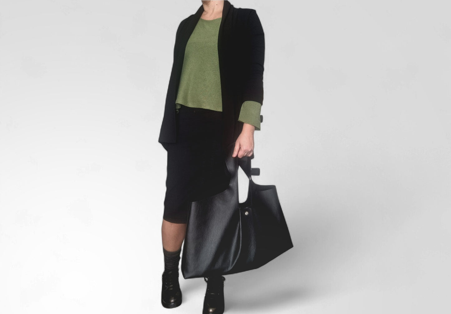 Shopper bag nera
