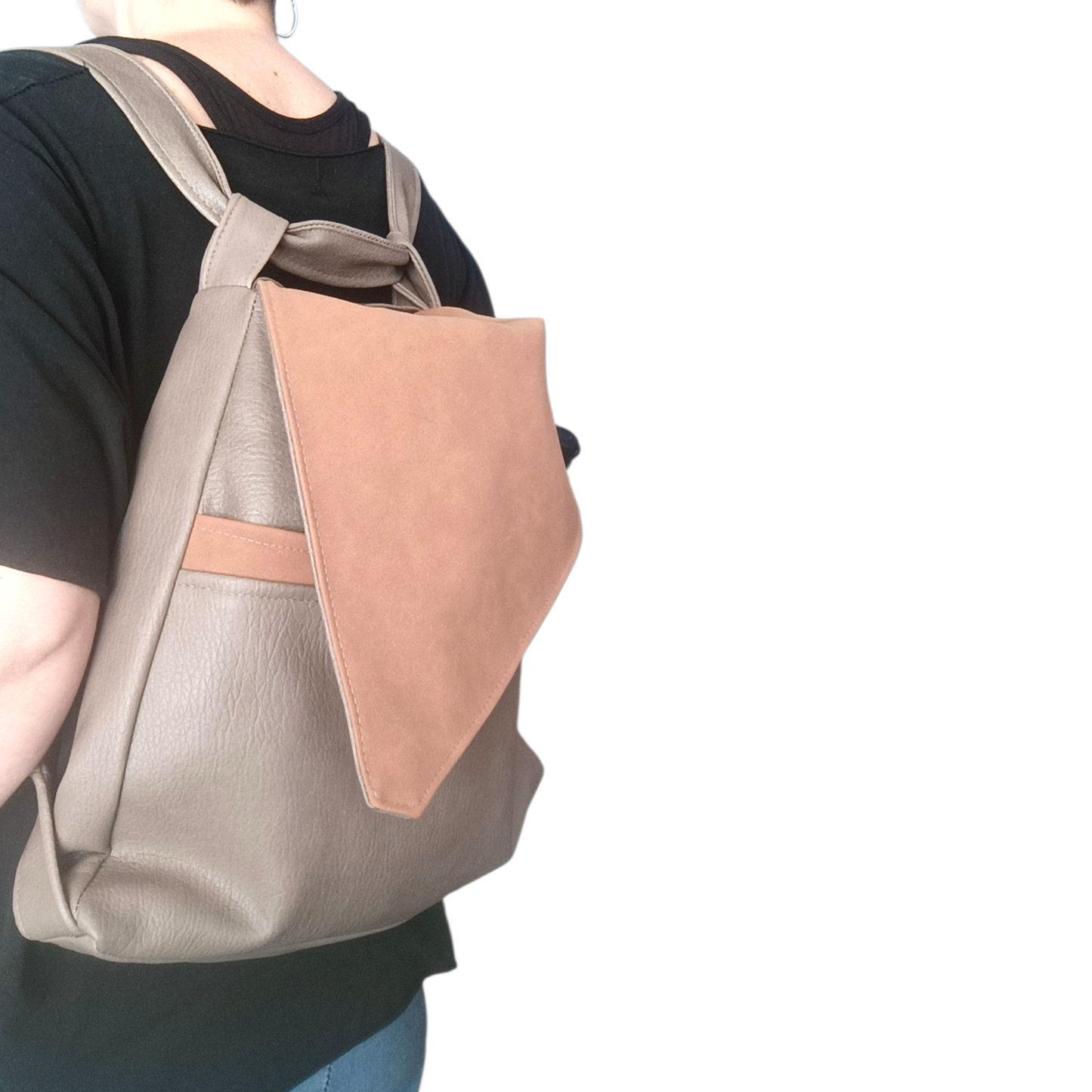 Borsa zaino vegan