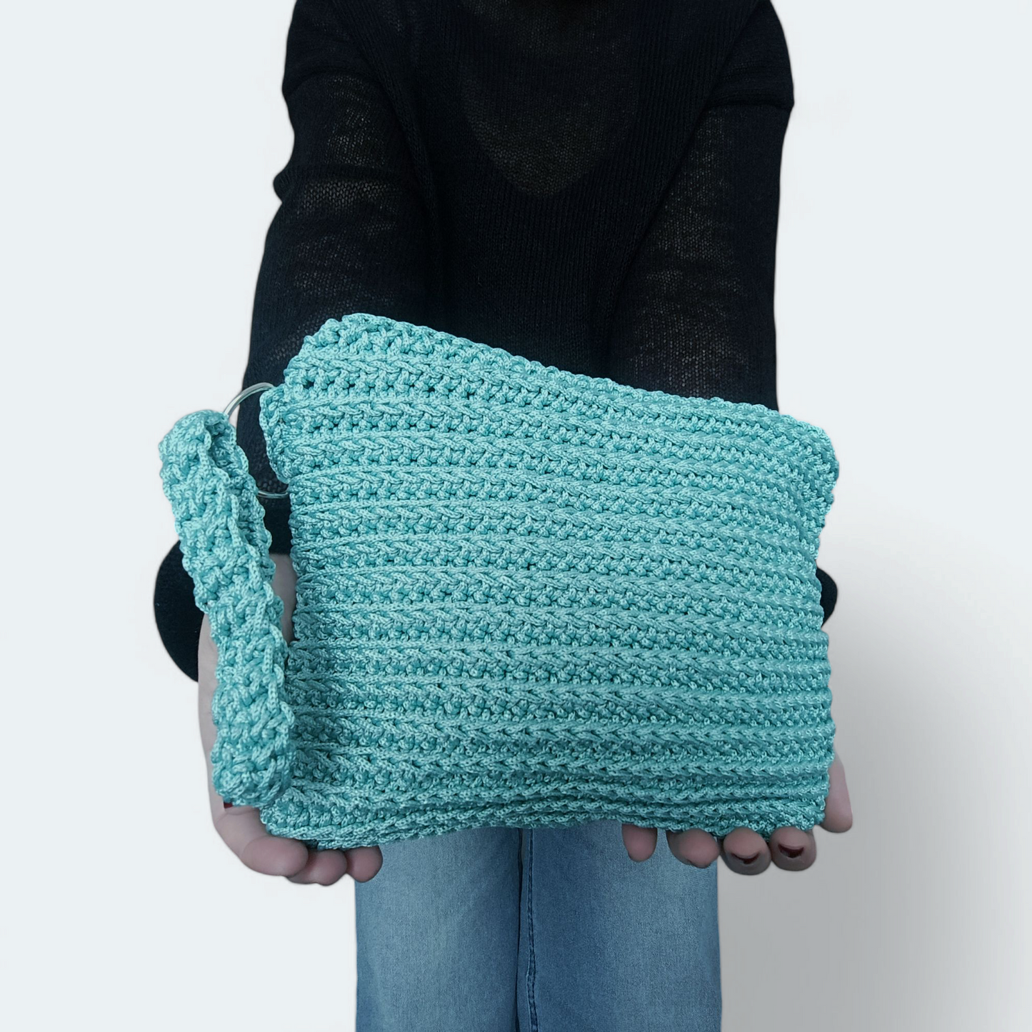 Pochette estiva all'uncinetto in stile boho chic