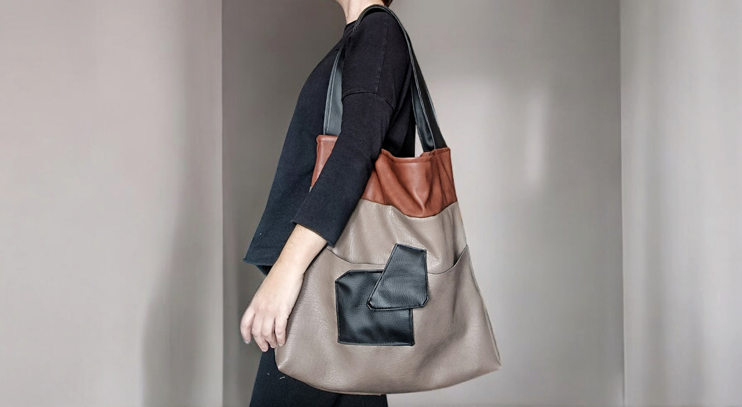 Maxi bag a spalla