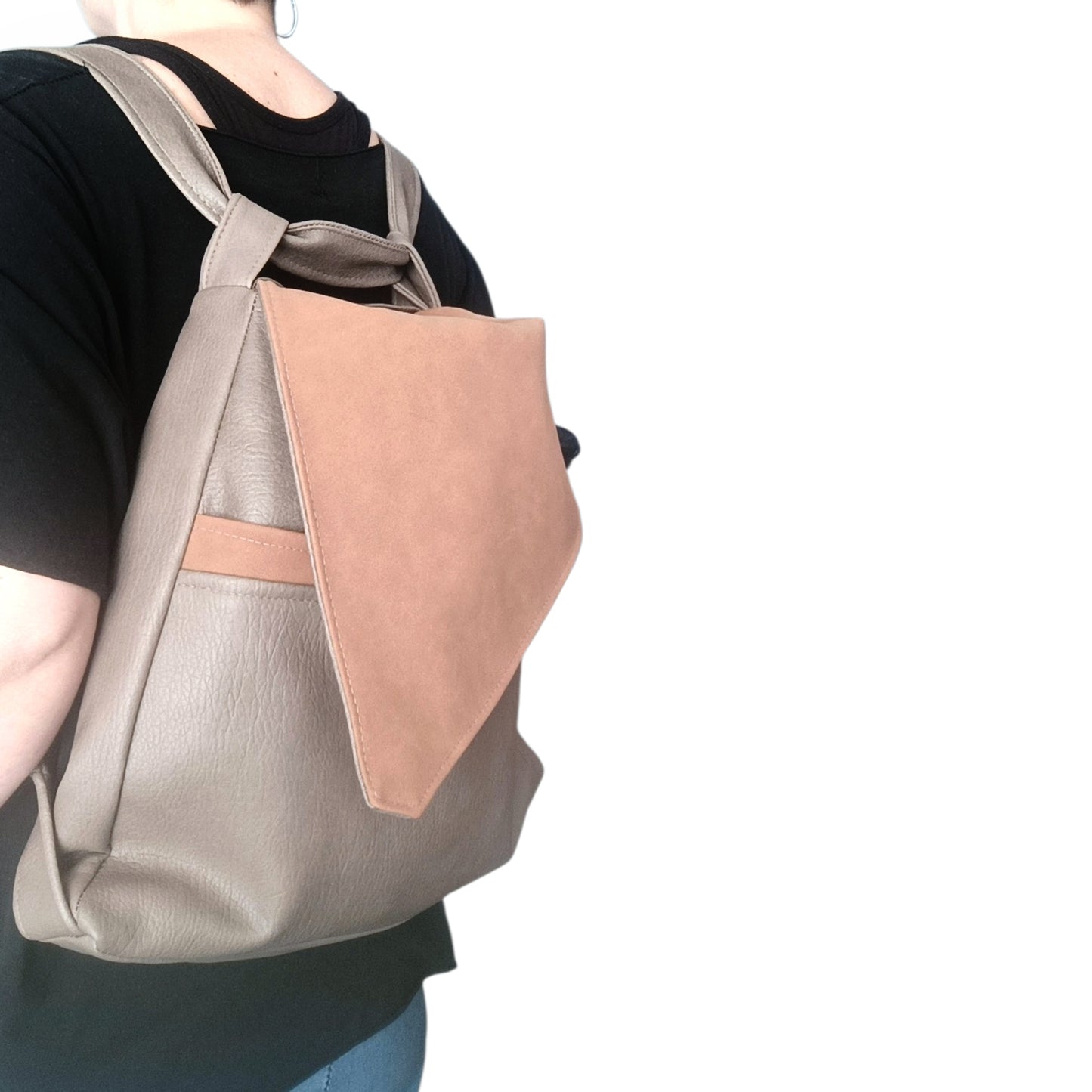 Borsa zaino vegan