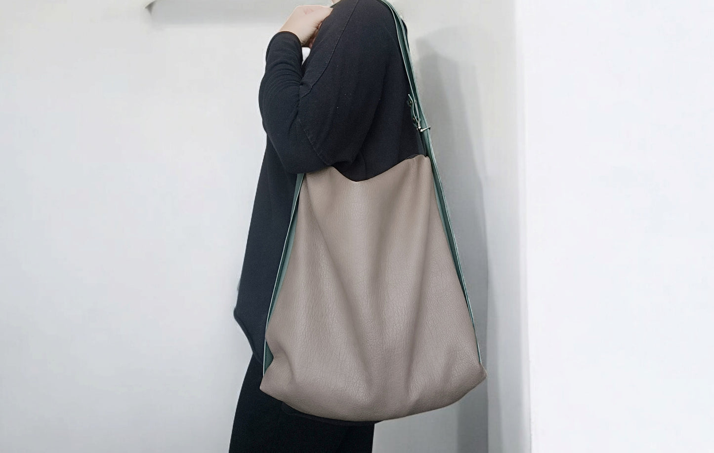 Borsa convertibile in zainetto