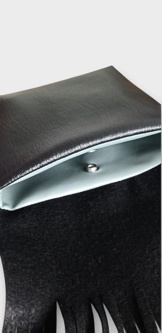 Mini bag elegante nera