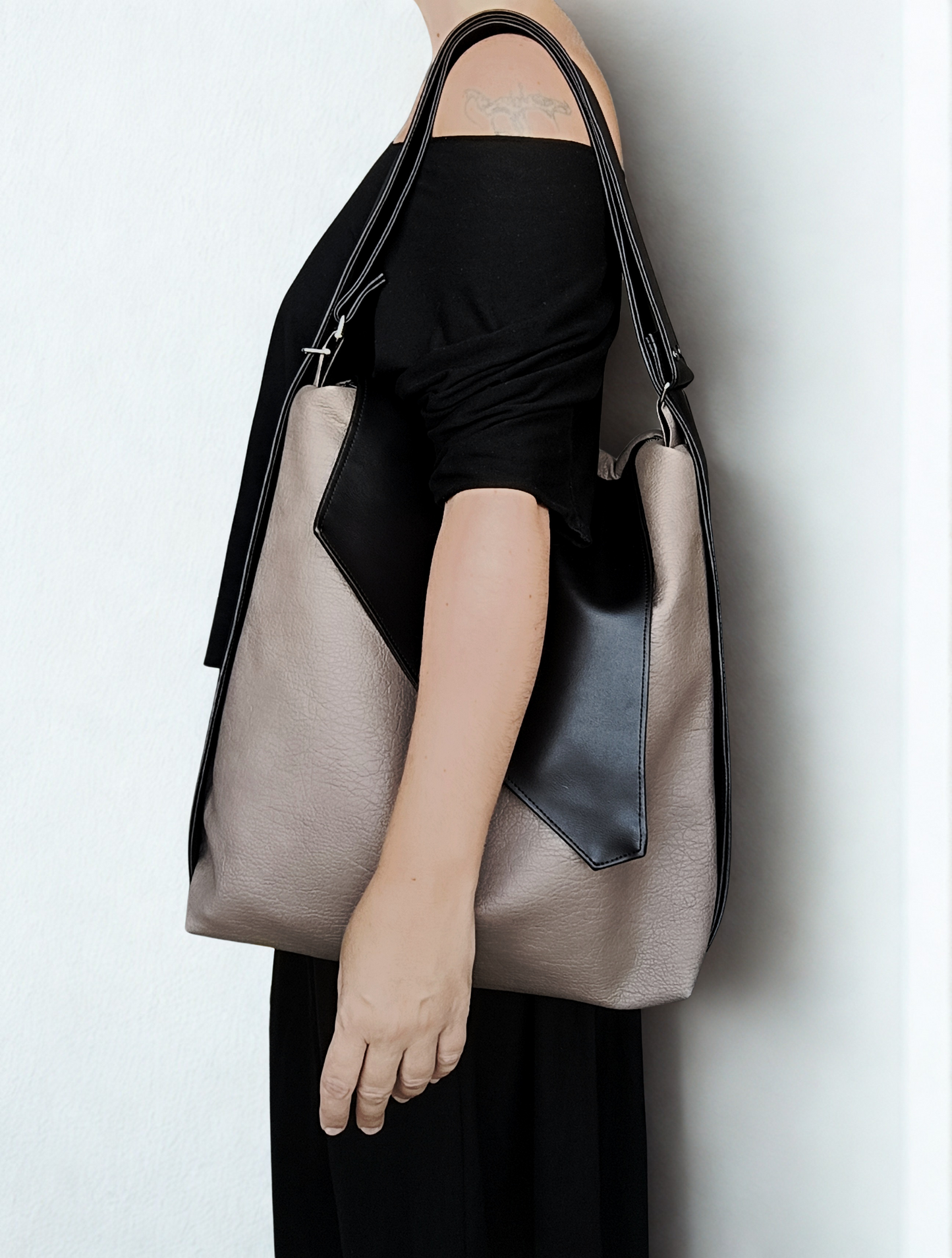 Borsa zaino donna in pelle sintetica