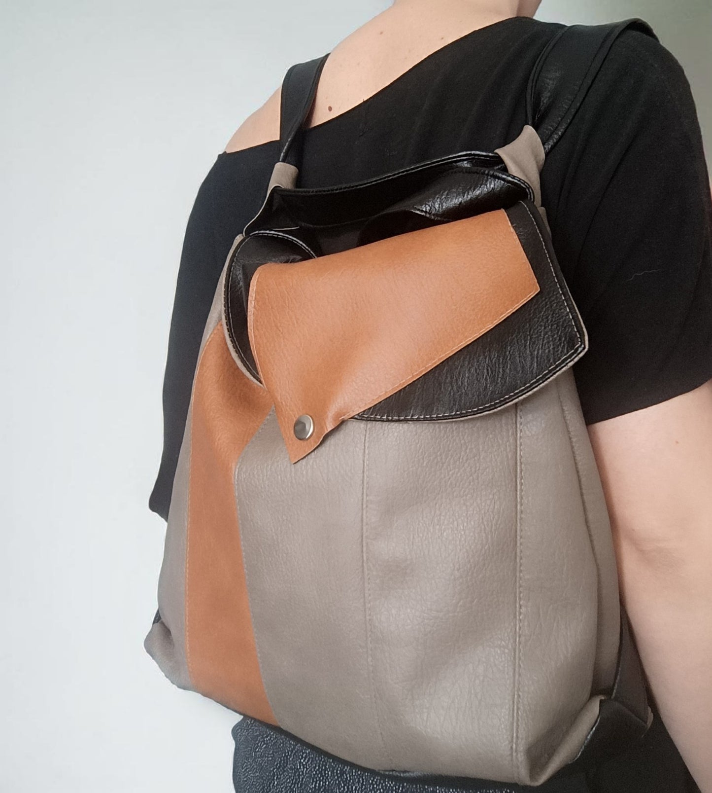 Borsa zaino vegan