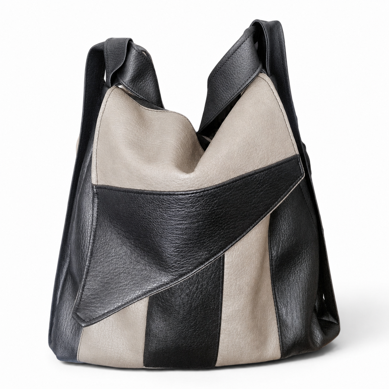 Borsa zaino in pelle sintetica