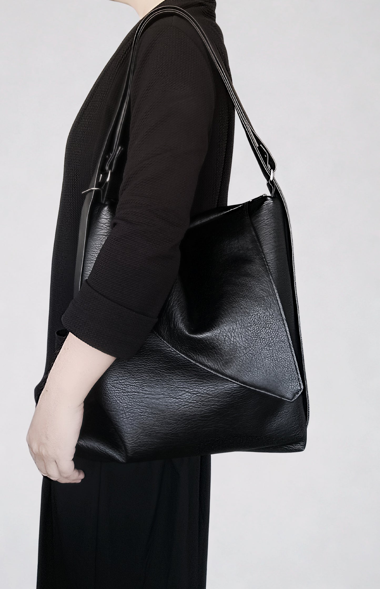 Borsa da spalla convertibile in zainetto