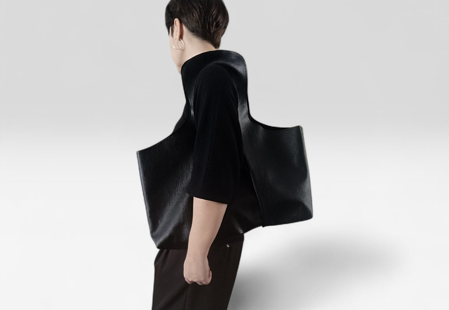 Shopper bag nera