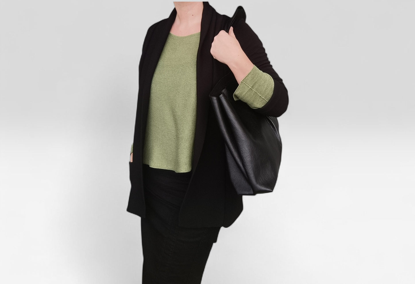 Shopper bag nera