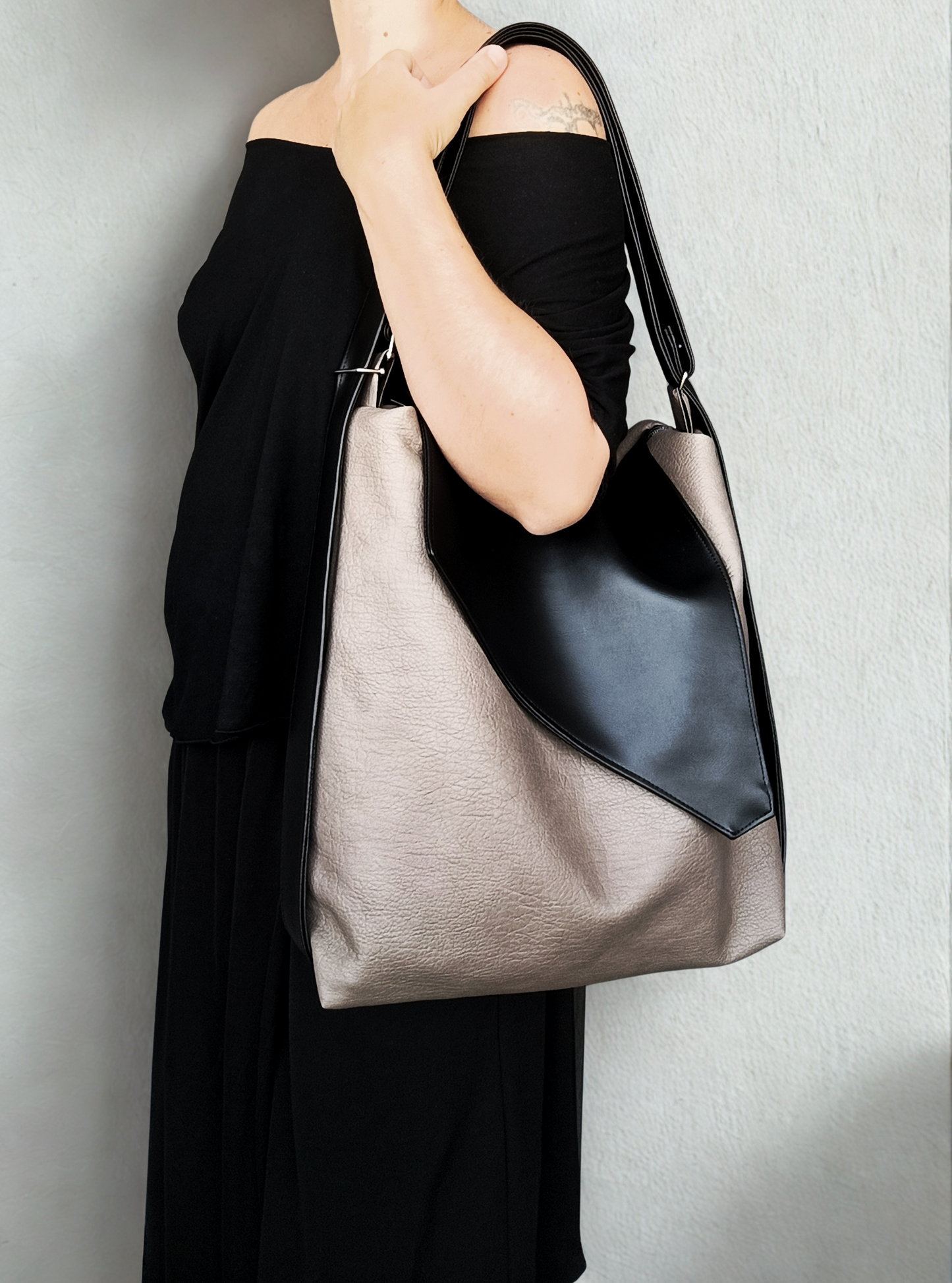 Borsa zaino donna in pelle sintetica