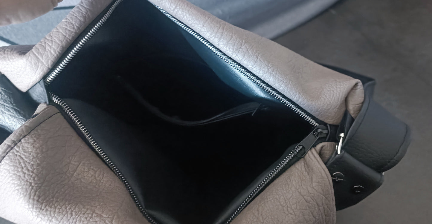 Borsa convertibile in zainetto