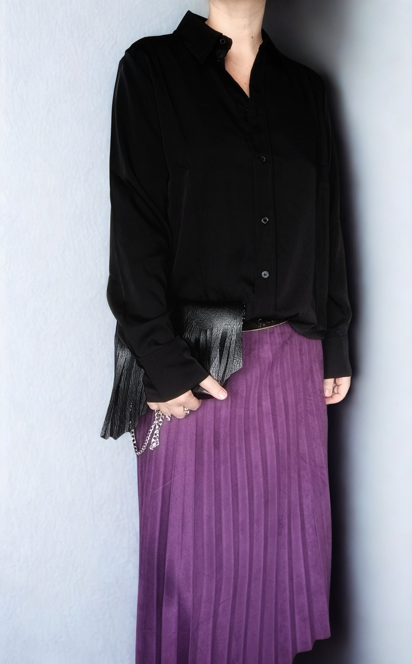 Mini bag elegante nera