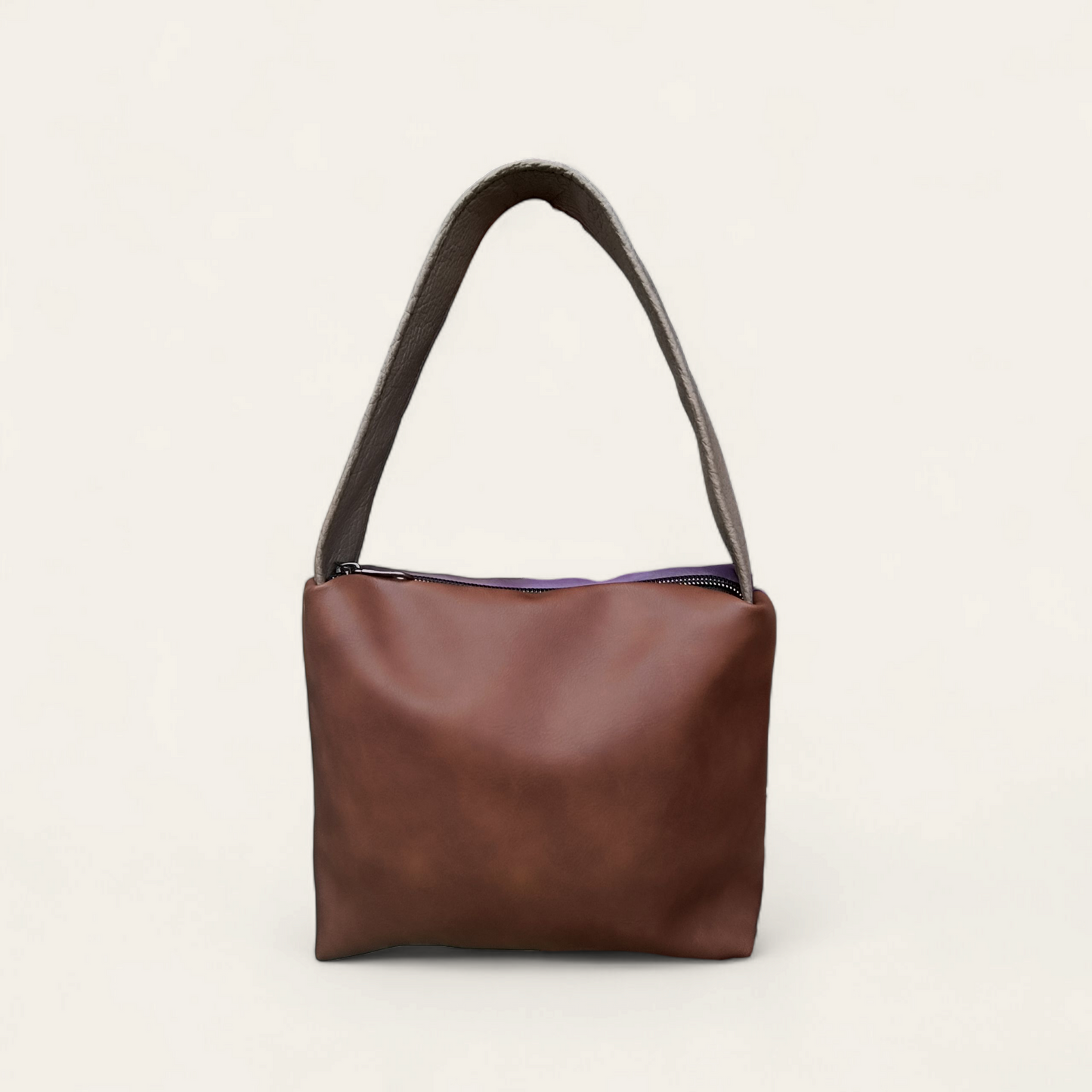 Mini tote bag in pelle sintetica