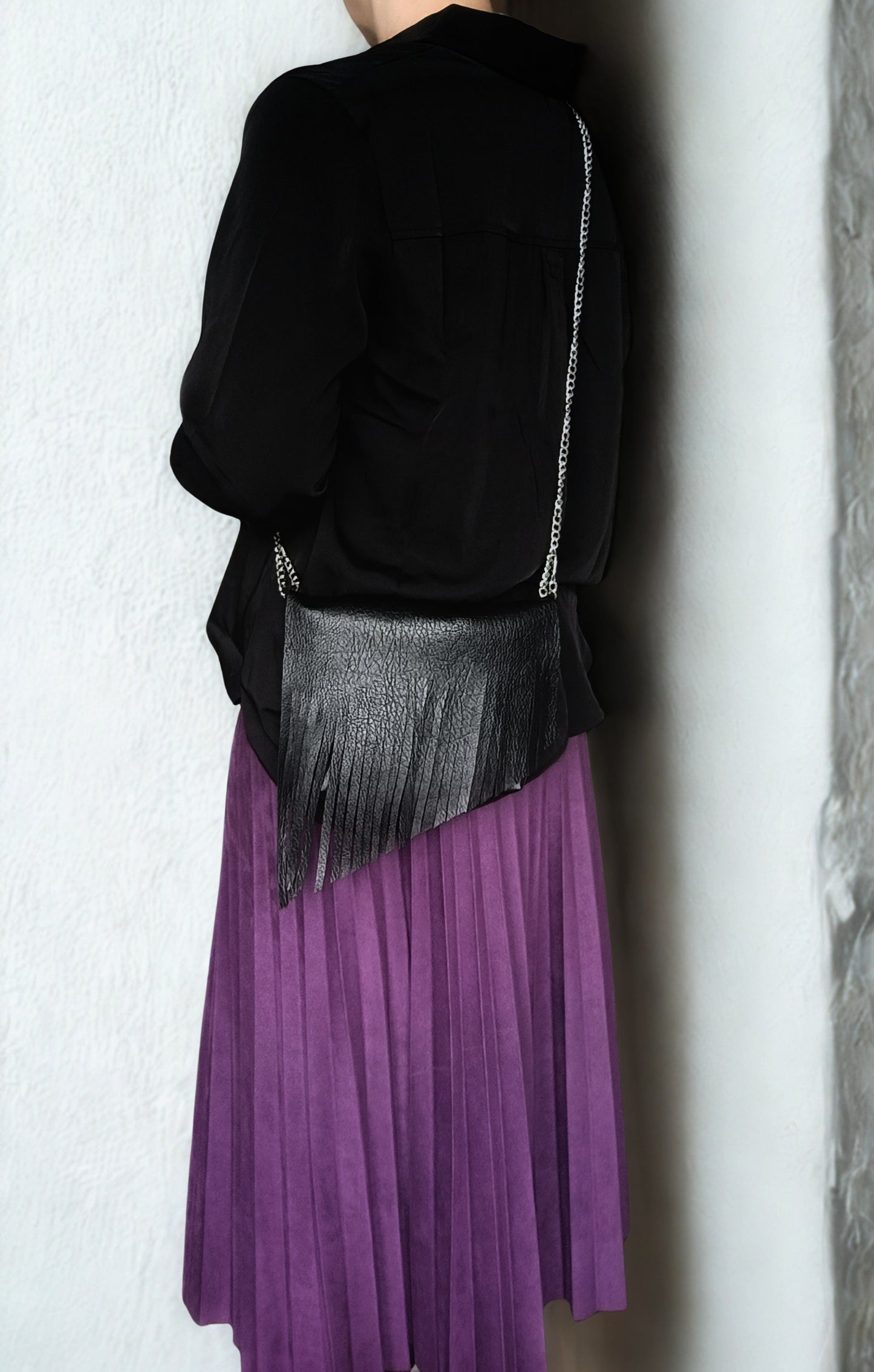 Mini bag elegante nera