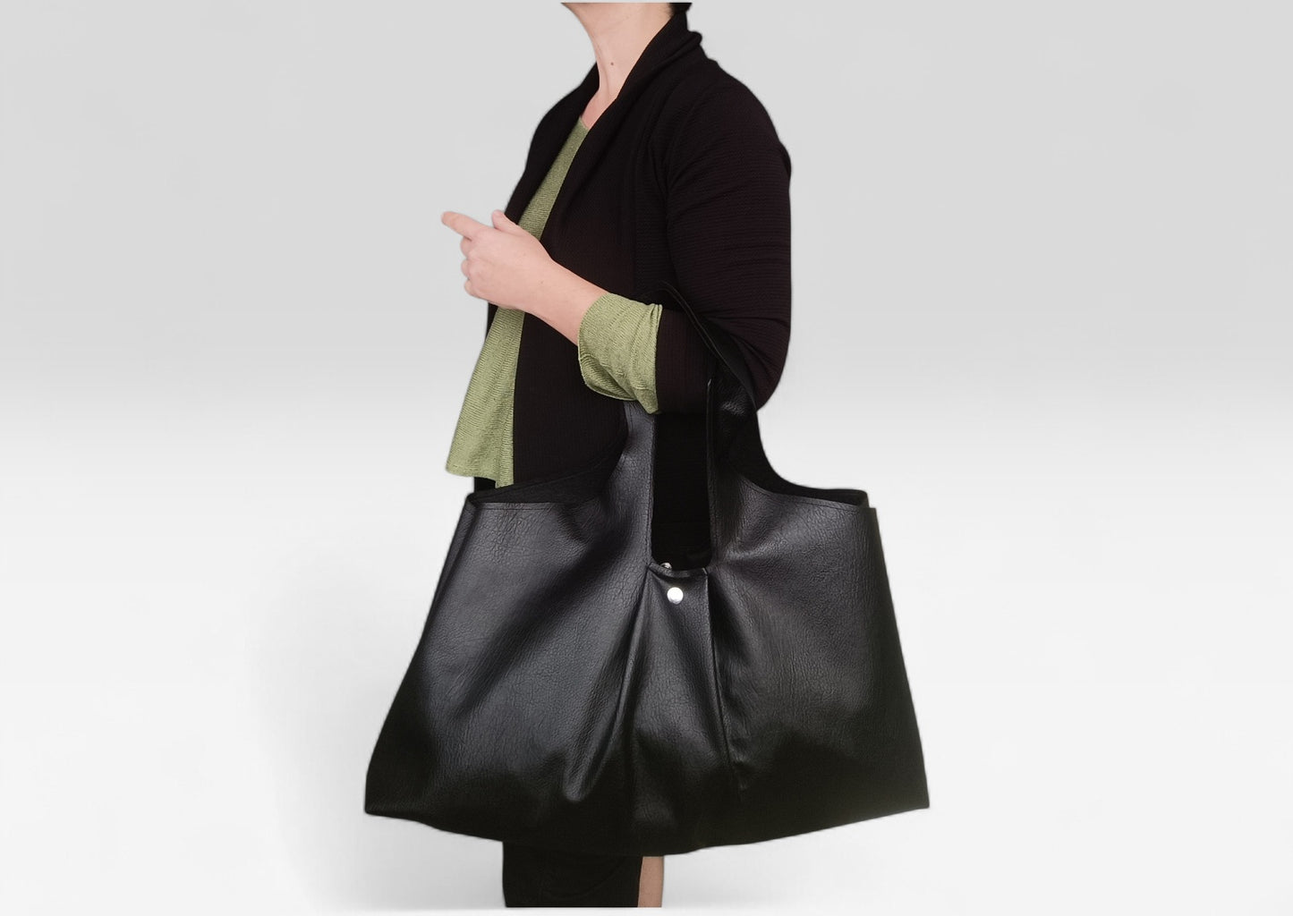 Shopper bag nera