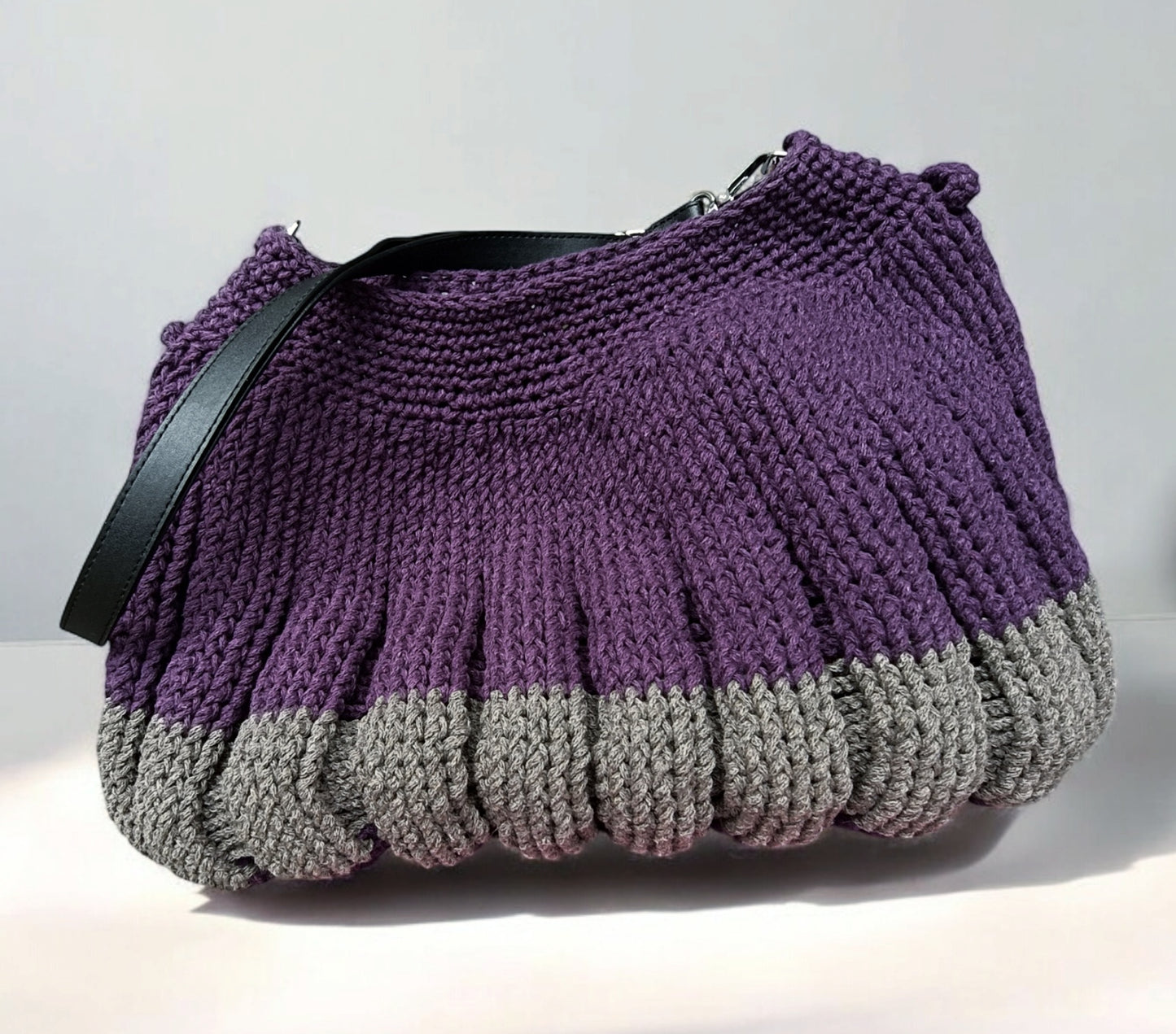 Borsa invernale all'uncinetto