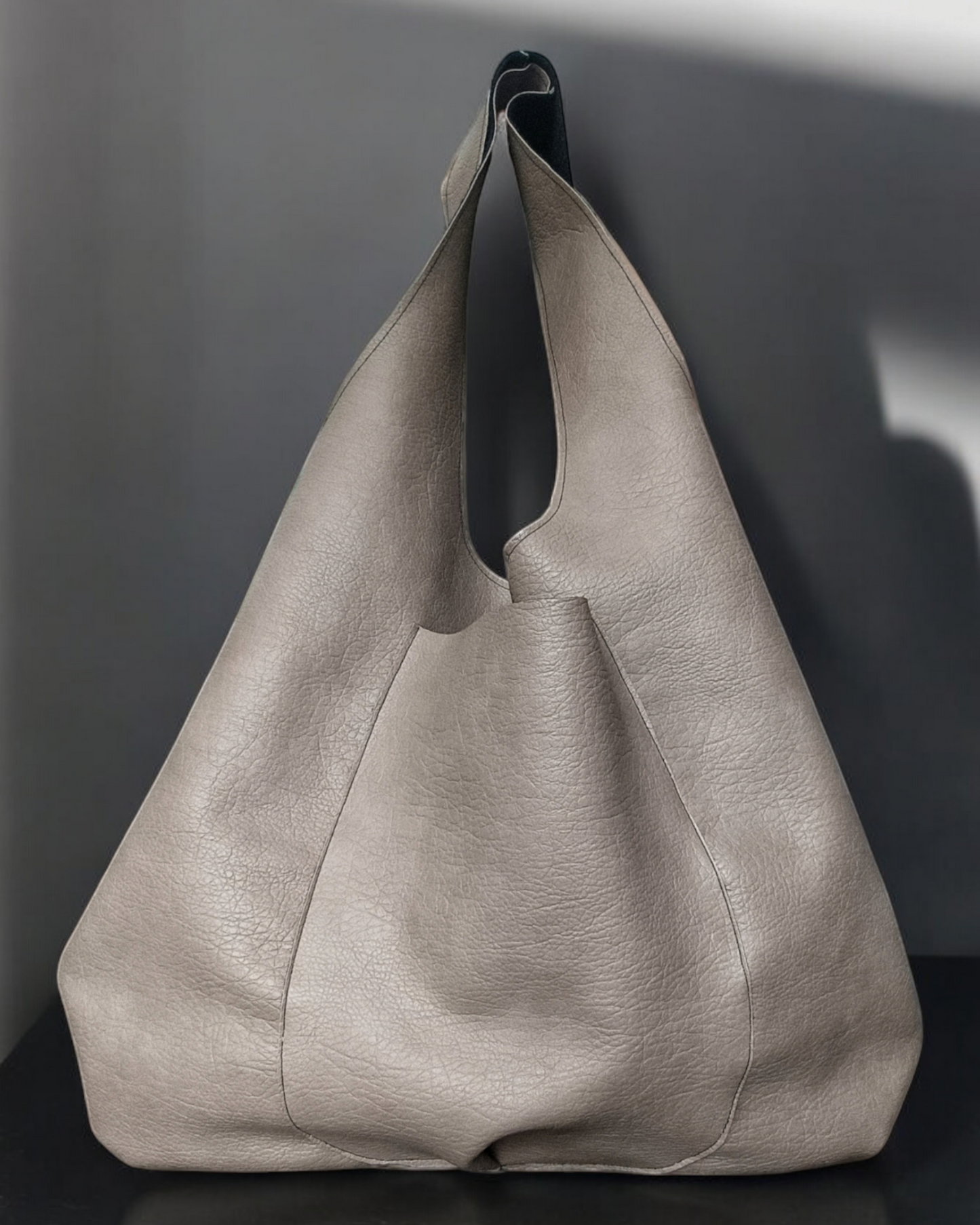 Daily bag in pelle sintetica