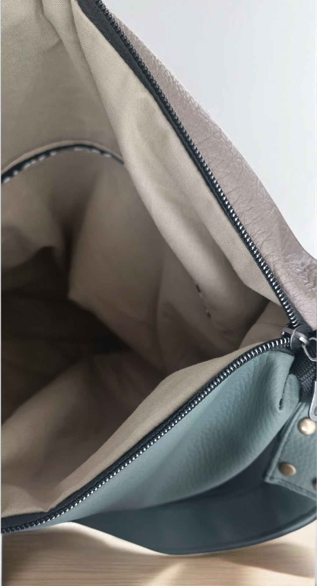 Borsa convertibile in zainetto